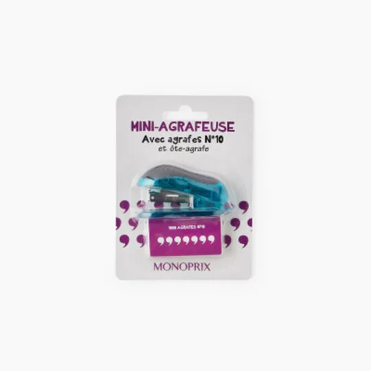 Mini Agrafeuse Avec Agrafes N°10