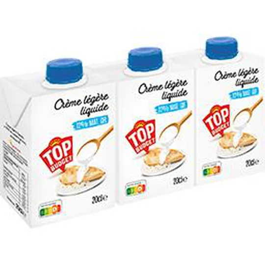 Crème légère liquide 12% MG