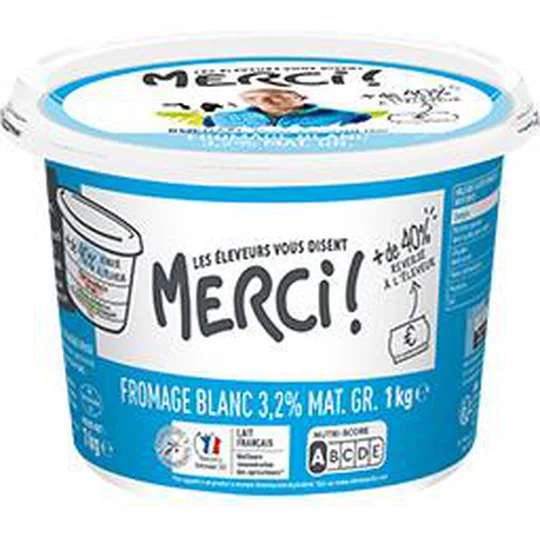 Fromage blanc 3,2%MG