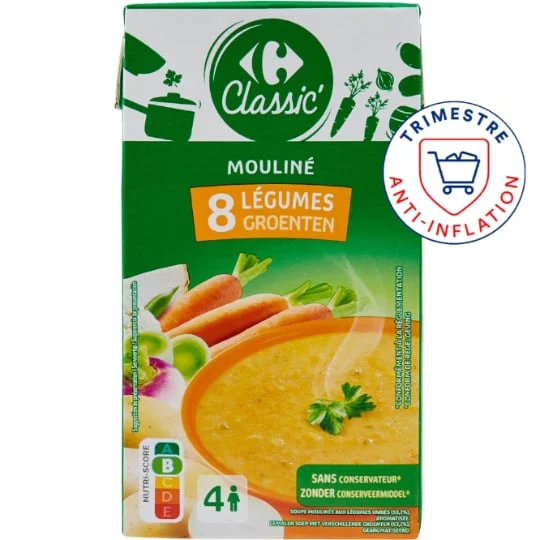 Soupe Mouliné aux 8 légumes