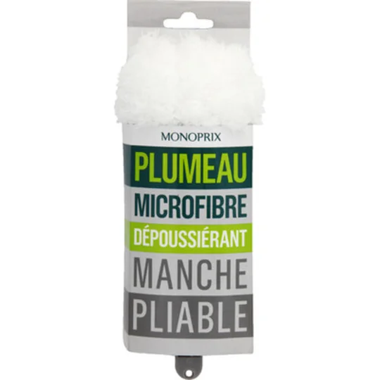 Plumeau microfibre dépoussiérant