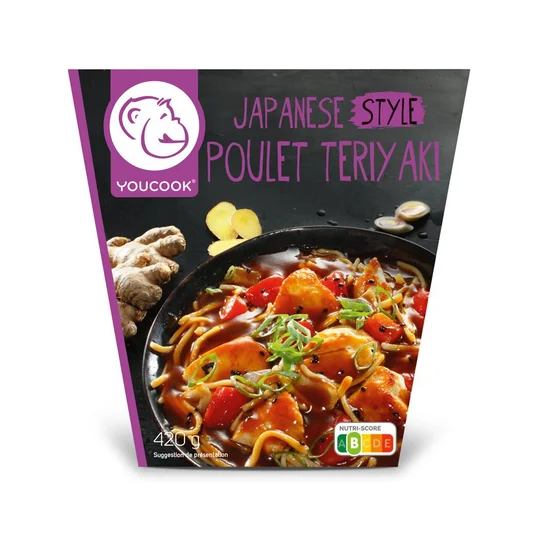 Plat cuisiné Japanese Style Poulet teriyaki