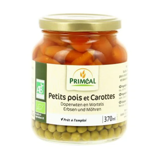 Petits Pois Carottes Bio