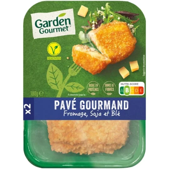 Pavé Gourmand Fromage Végétal Soja Blé