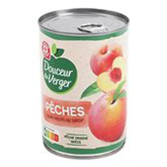 Pêches Au sirop