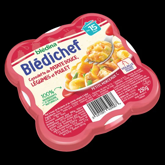 Repas bébé Patate légumes poulet - dès 15 mois