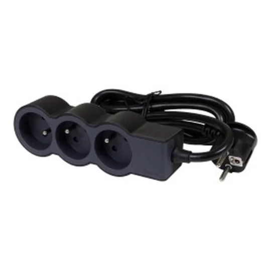 Multiprises standard noir 1,5m
