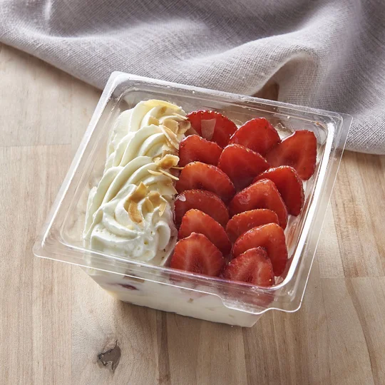 Coupe duo à la fraise
