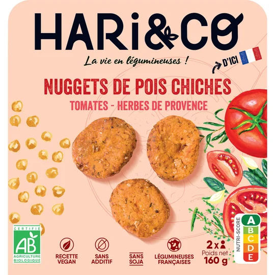 Nuggets de pois chiche Bio