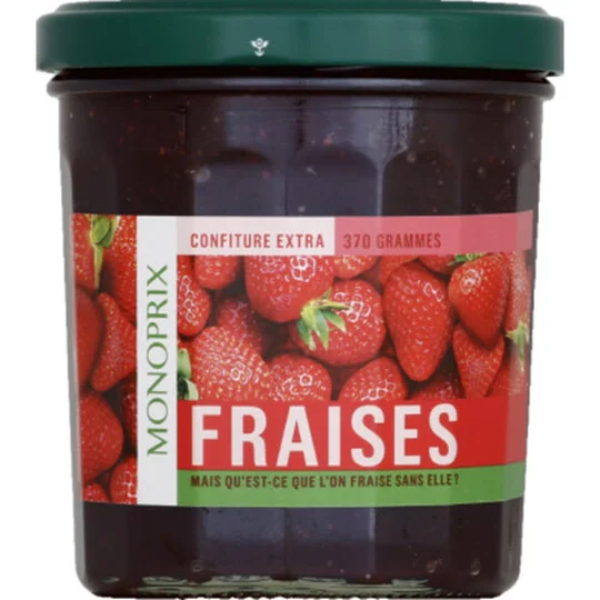Confiture extra fraises