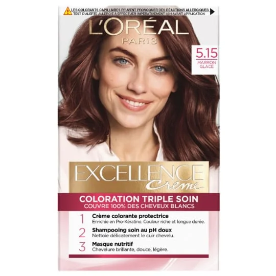 Coloration Cheveux 5.15 Marron glacé