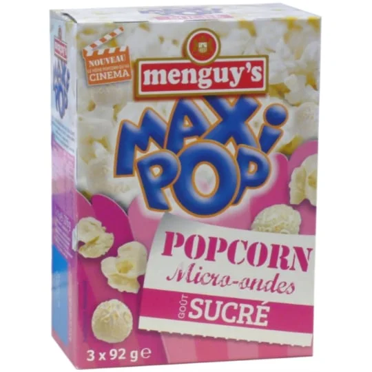 Pop corn sucré