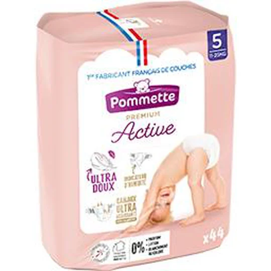 Couches Premium Active, taille 5 : 11