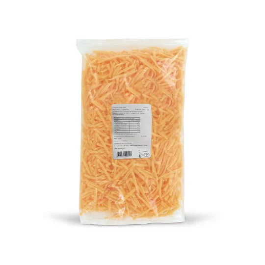 Cheddar rouge jeune râpé