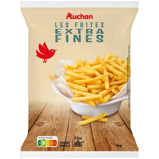 Frites allumettes extra fines