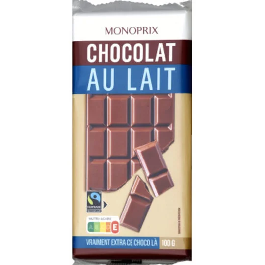 Chocolat au lait extra fin, Max Havelaar