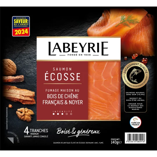 Saumon fumé écosse Ecosse - x4
