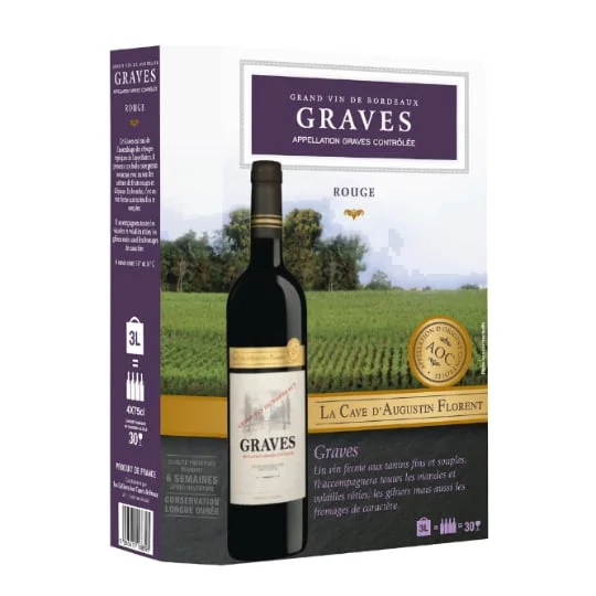 Vin rouge Graves - Grand Vin de Bordeaux