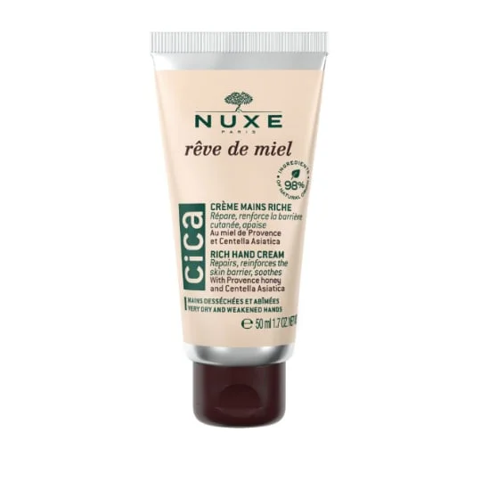 Crème Mains Riche Hydratant Nourrissant Et Réparateur Cica