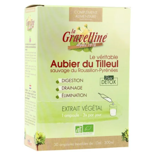 Extrait Végétal à l'Aubier du Tilleul Bio x30