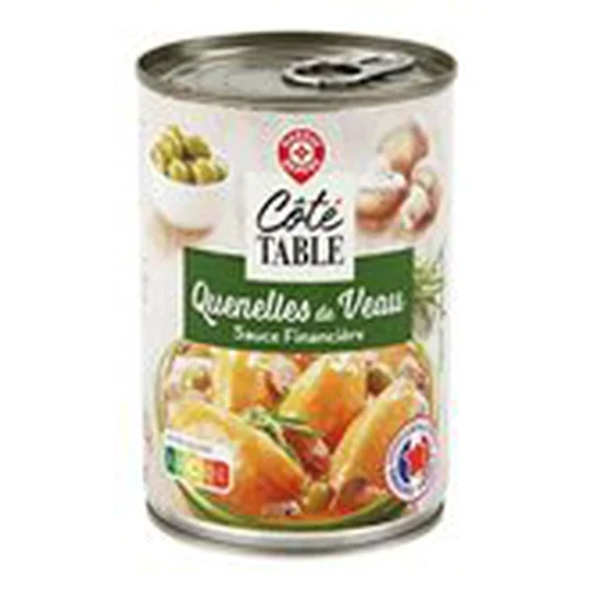 Quenelles de veau Coté Table Sauce financière