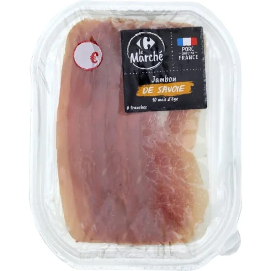 Jambon sec de Savoie sans nitrates