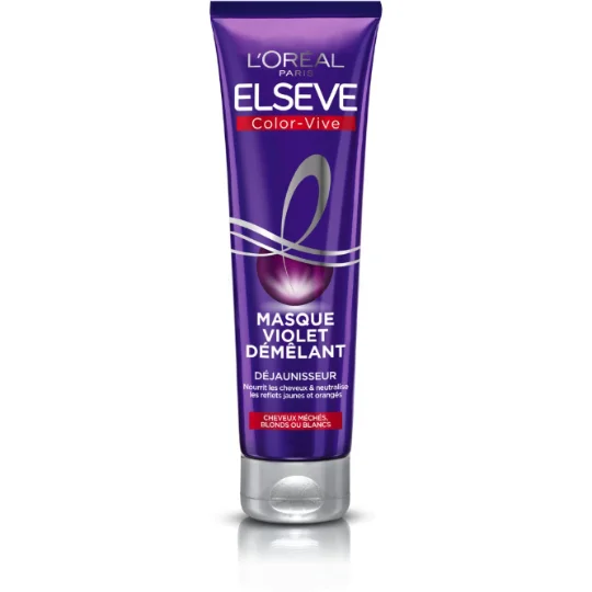 Démêlant Violet Déjaunisseur Intense Cheveux Décolorés Color-Vive