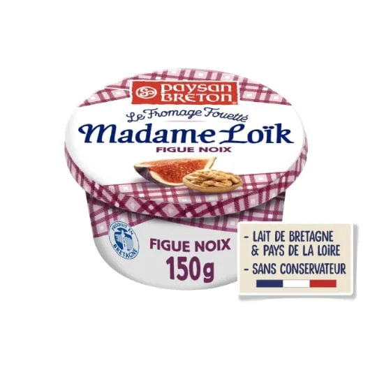 Fromage à Tartiner Figue Et Noix