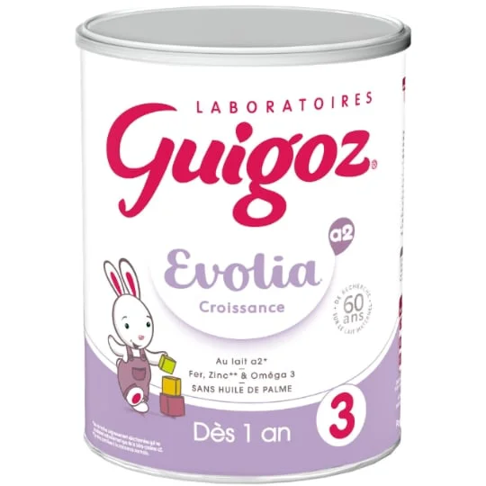 Lait bébé en poudre Evolia a2 3ème âge