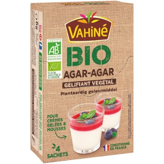 Agar-Agar gélifiant végétal