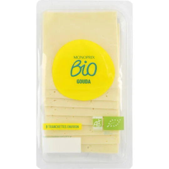 Gouda en tranches bio