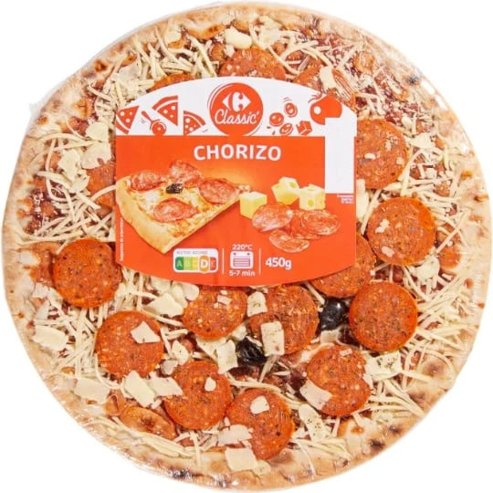 Pizza chorizo