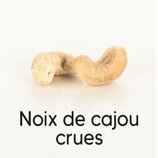 Noix de cajou crues en vrac