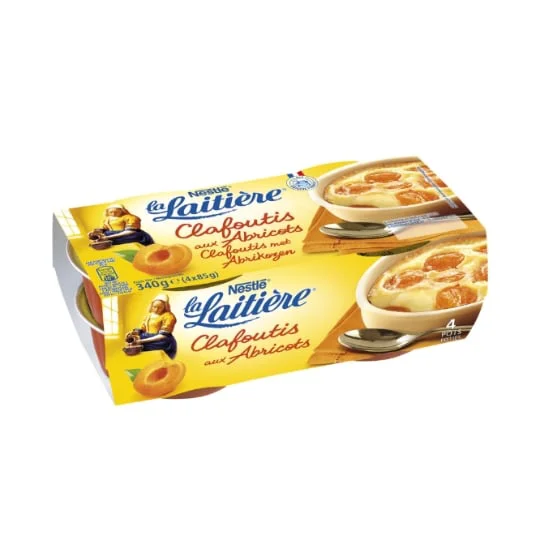 Dessert clafoutis aux abricots