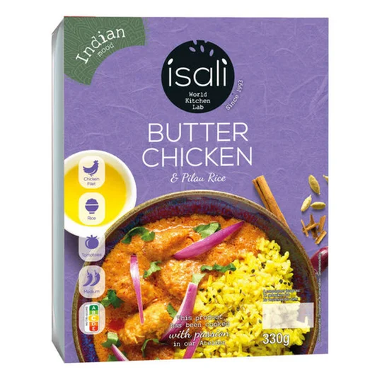 Isali Butter Chicken et riz