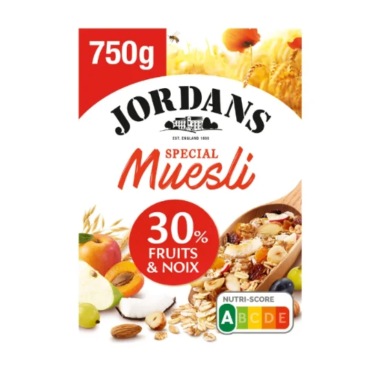 Céréales muesli fruits/noix
