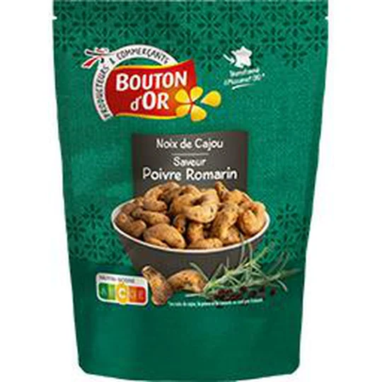 Noix de cajou saveur poivre romarin