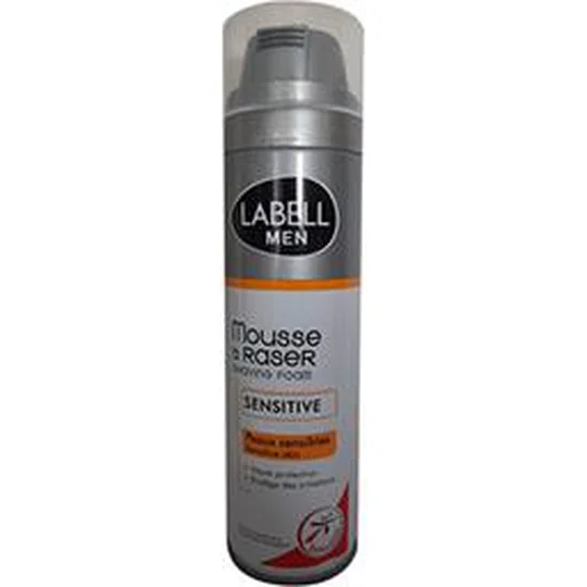 Men -Sensitiv mousse à raser à l'aloé vera, peaux sensibles