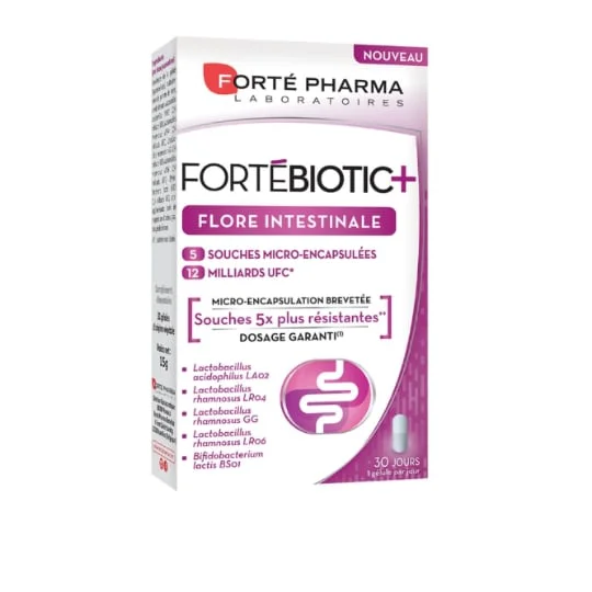 Complément alimentaire flore intestinale forté biotic