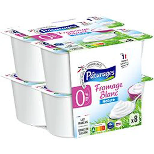Fromage blanc nature 0% MG
