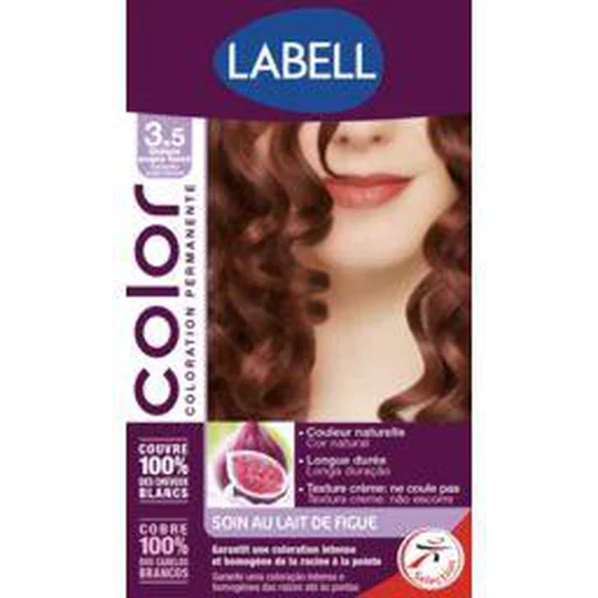 Coloration permanente 3,5 Châtain acajou foncé