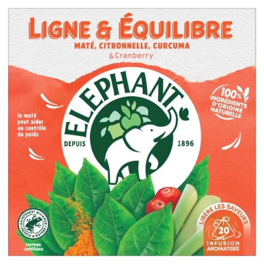 Infusion ligne et equilibre ELEPHANT