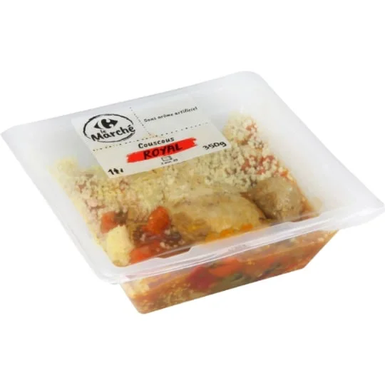 Plat cuisiné Couscous Royal