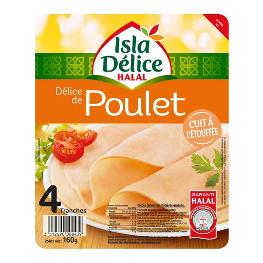 Blanc de poulet Halal