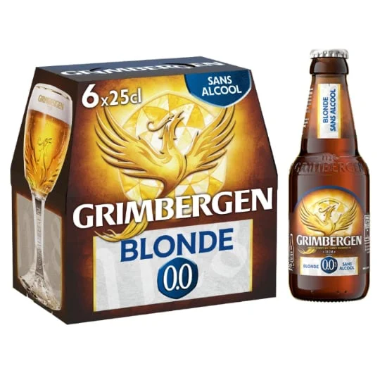 Bière d'Abbaye Blonde Sans Alcool
