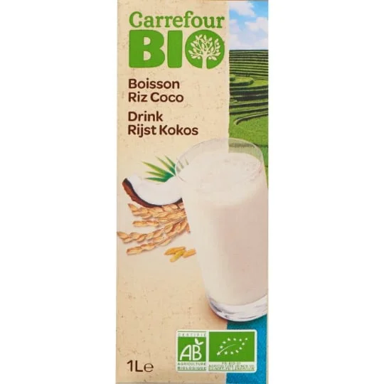 Boisson végétale riz coco Bio
