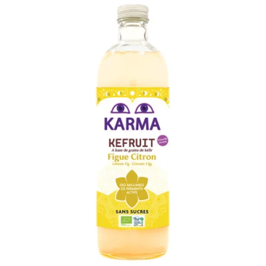 Kefruit à base de graines de Kéfir figue & Citron