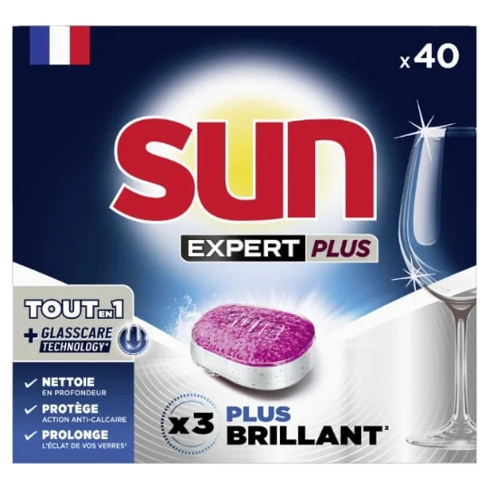 Capsules Lave Vaisselle tout en 1 Expert Plus