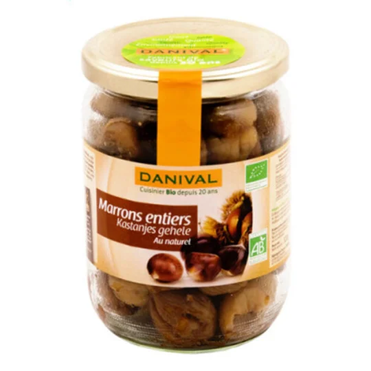Marrons Entiers Au Naturel Bio