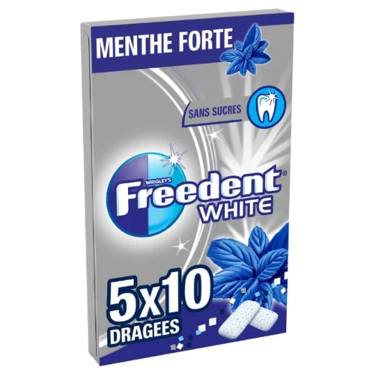 Chewing-gum sans sucres Menthe Forte
